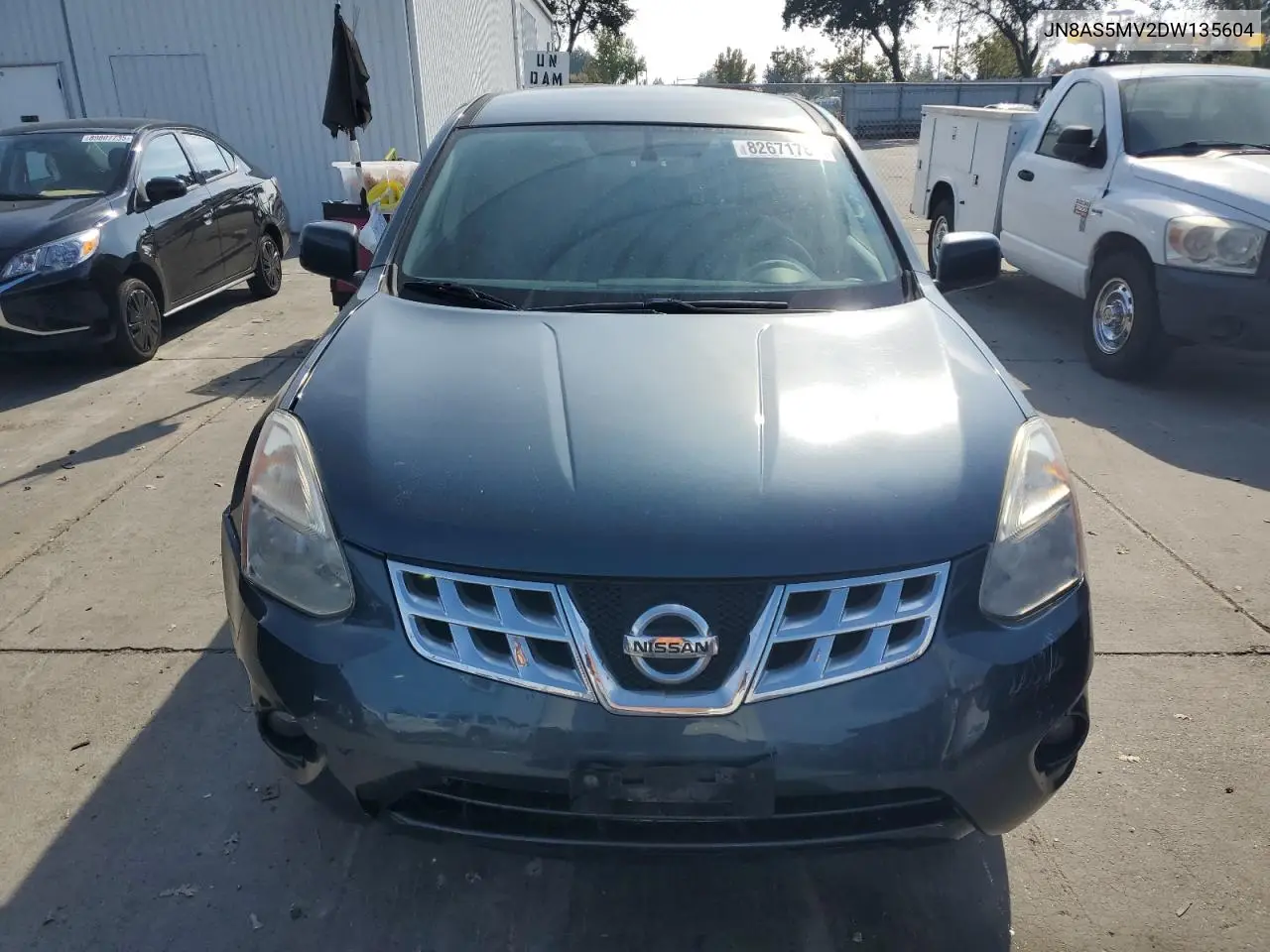 JN8AS5MV2DW135604 2013 Nissan Rogue S