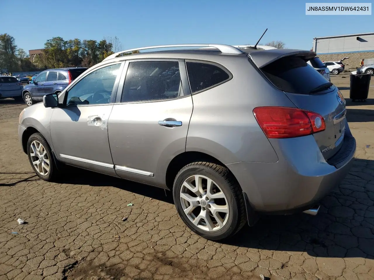 JN8AS5MV1DW642431 2013 Nissan Rogue S