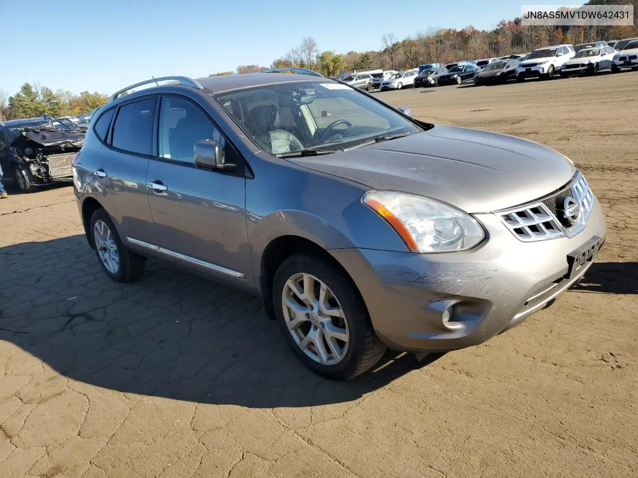 JN8AS5MV1DW642431 2013 Nissan Rogue S