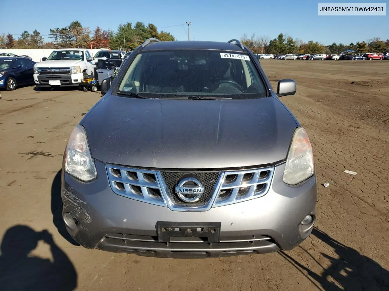 JN8AS5MV1DW642431 2013 Nissan Rogue S