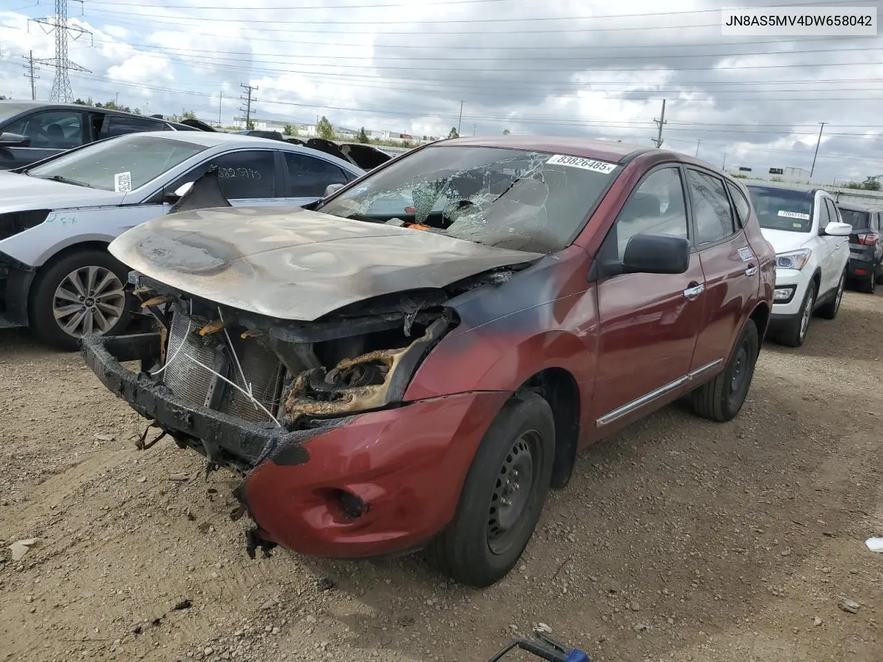 JN8AS5MV4DW658042 2013 Nissan Rogue S