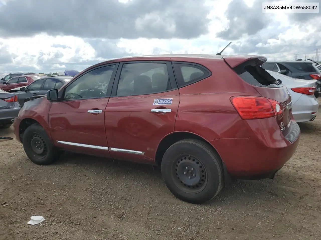 JN8AS5MV4DW658042 2013 Nissan Rogue S