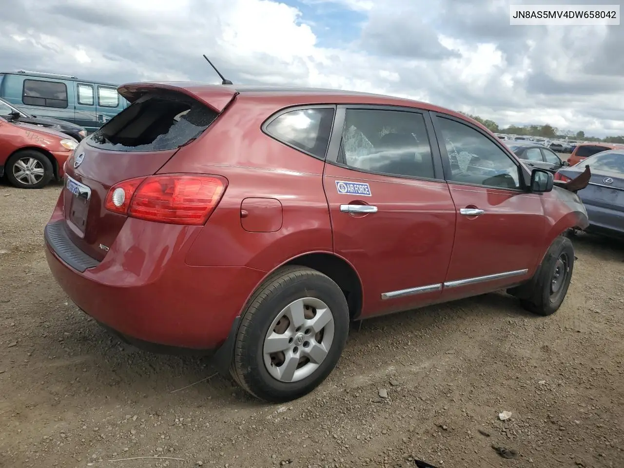 JN8AS5MV4DW658042 2013 Nissan Rogue S