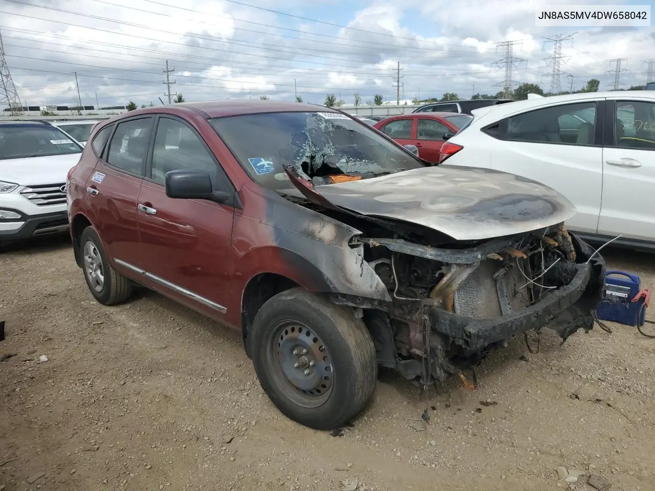JN8AS5MV4DW658042 2013 Nissan Rogue S