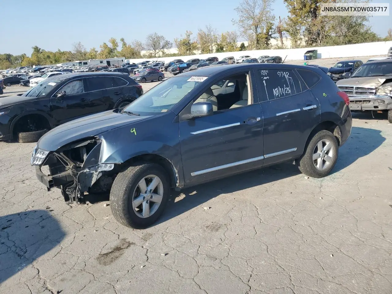 JN8AS5MTXDW035717 2013 Nissan Rogue S