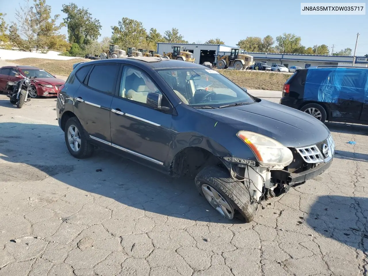JN8AS5MTXDW035717 2013 Nissan Rogue S