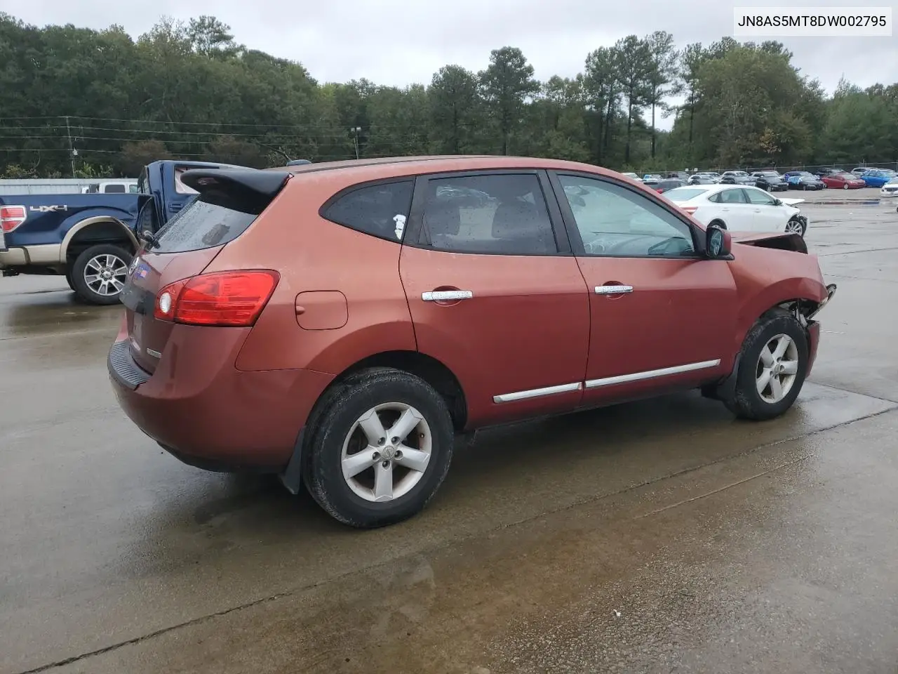 JN8AS5MT8DW002795 2013 Nissan Rogue S