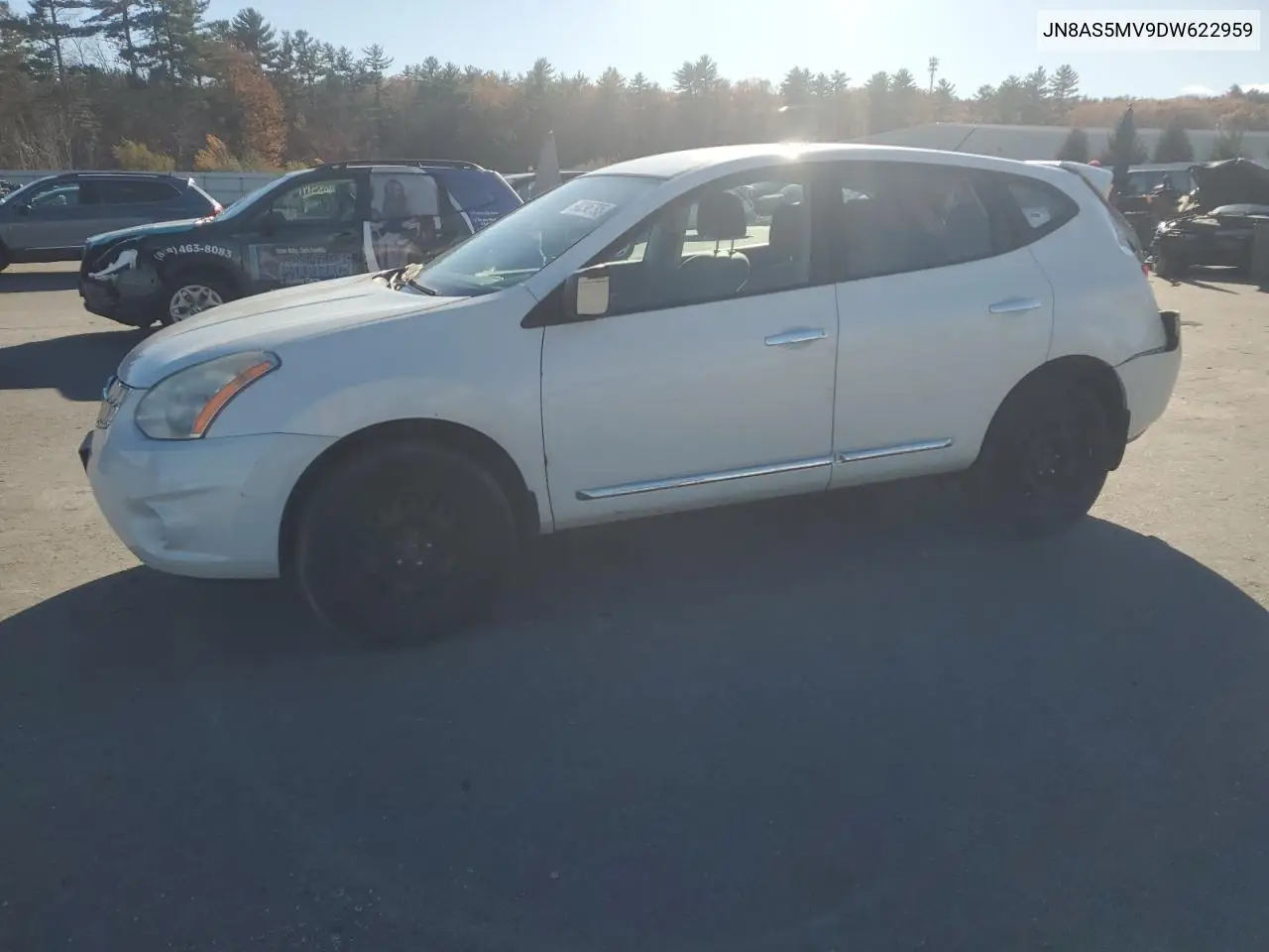 JN8AS5MV9DW622959 2013 Nissan Rogue S