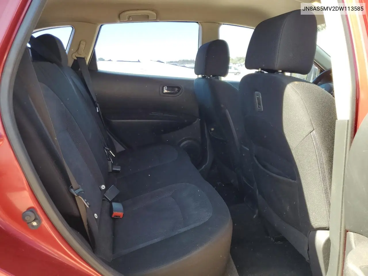 JN8AS5MV2DW113585 2013 Nissan Rogue S