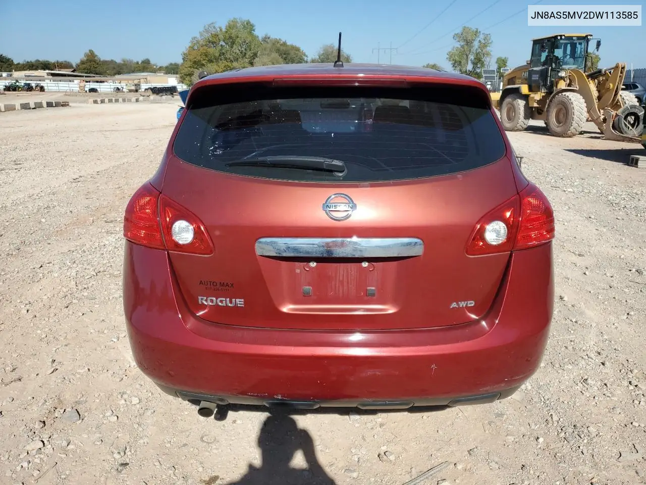 JN8AS5MV2DW113585 2013 Nissan Rogue S