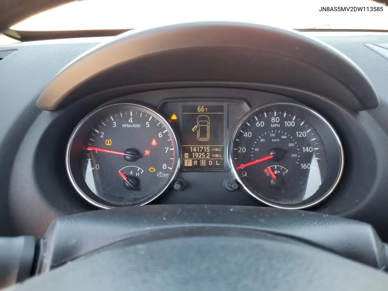 JN8AS5MV2DW113585 2013 Nissan Rogue S