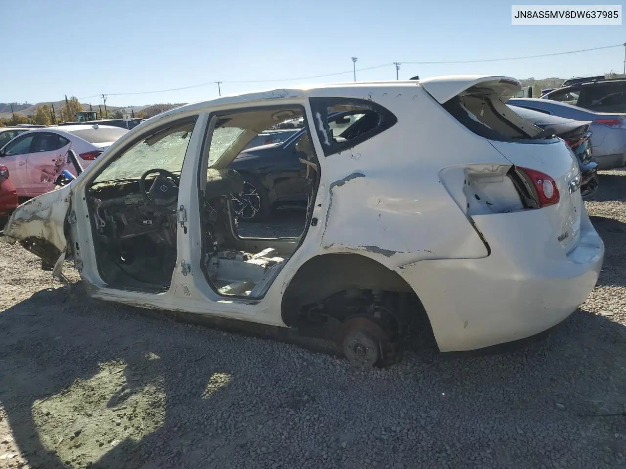 JN8AS5MV8DW637985 2013 Nissan Rogue S