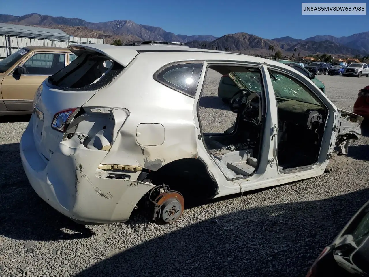 JN8AS5MV8DW637985 2013 Nissan Rogue S
