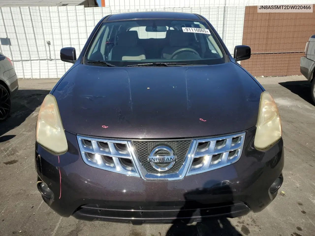 JN8AS5MT2DW020466 2013 Nissan Rogue S