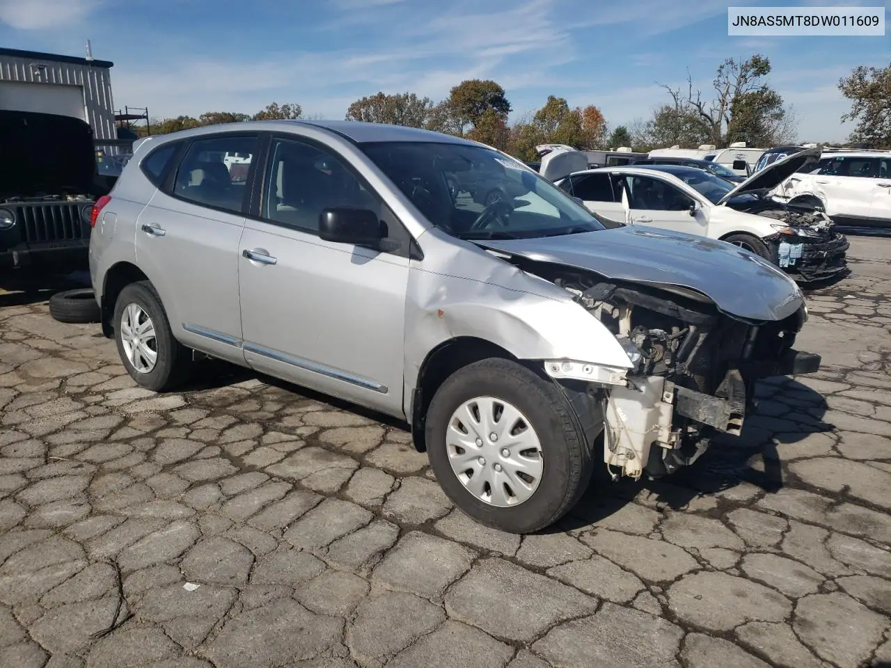 JN8AS5MT8DW011609 2013 Nissan Rogue S