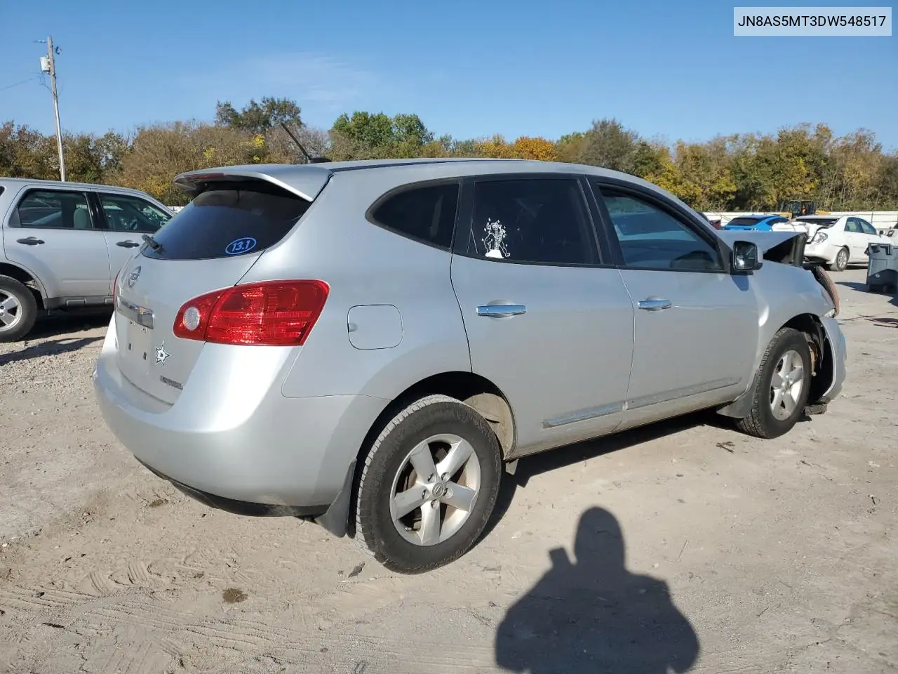 JN8AS5MT3DW548517 2013 Nissan Rogue S
