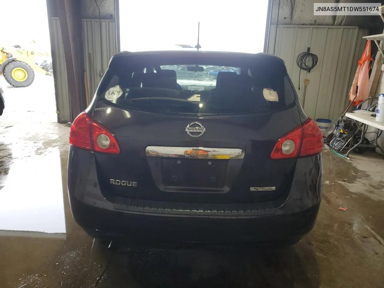 JN8AS5MT1DW551674 2013 Nissan Rogue S