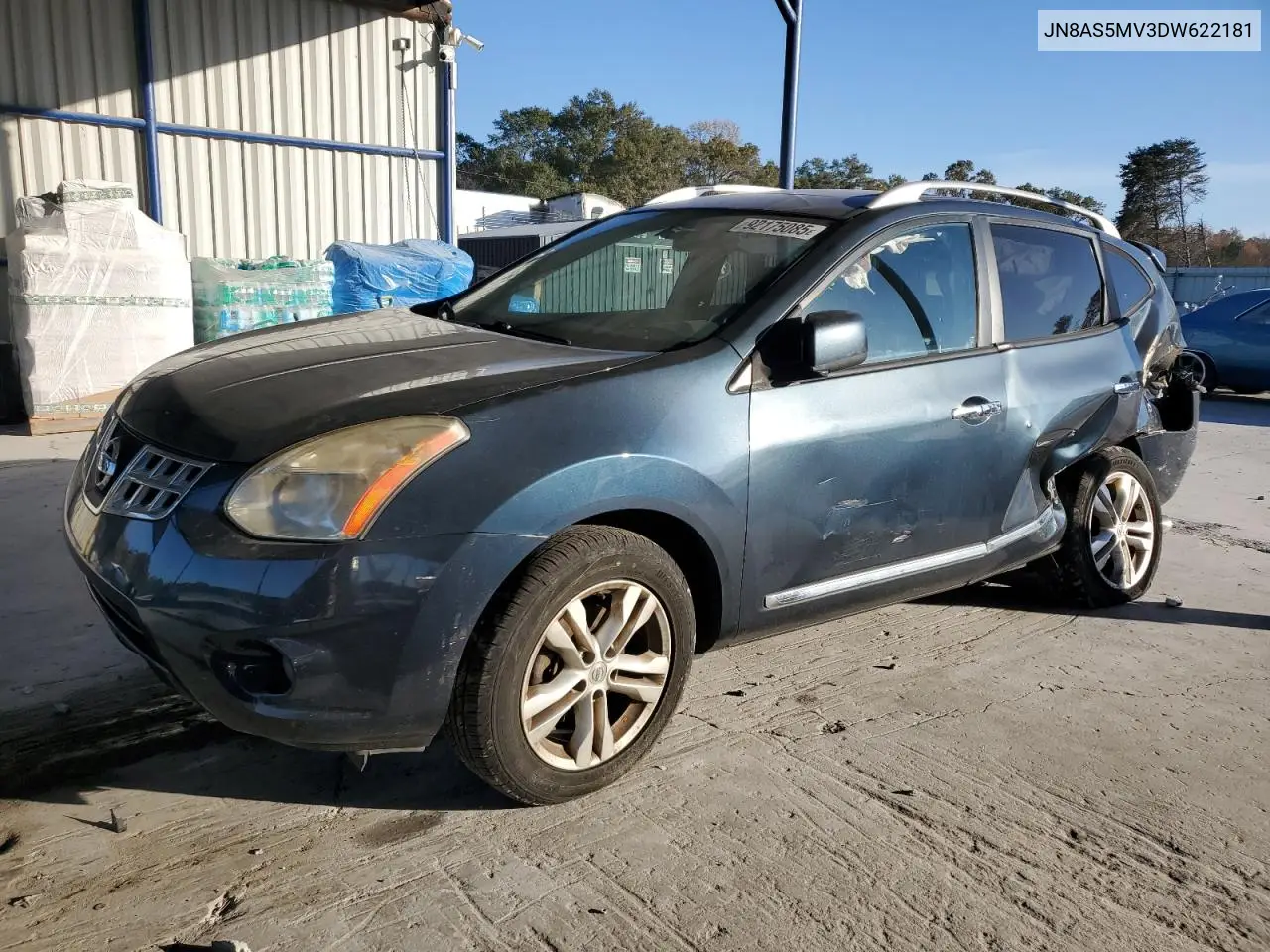 JN8AS5MV3DW622181 2013 Nissan Rogue S