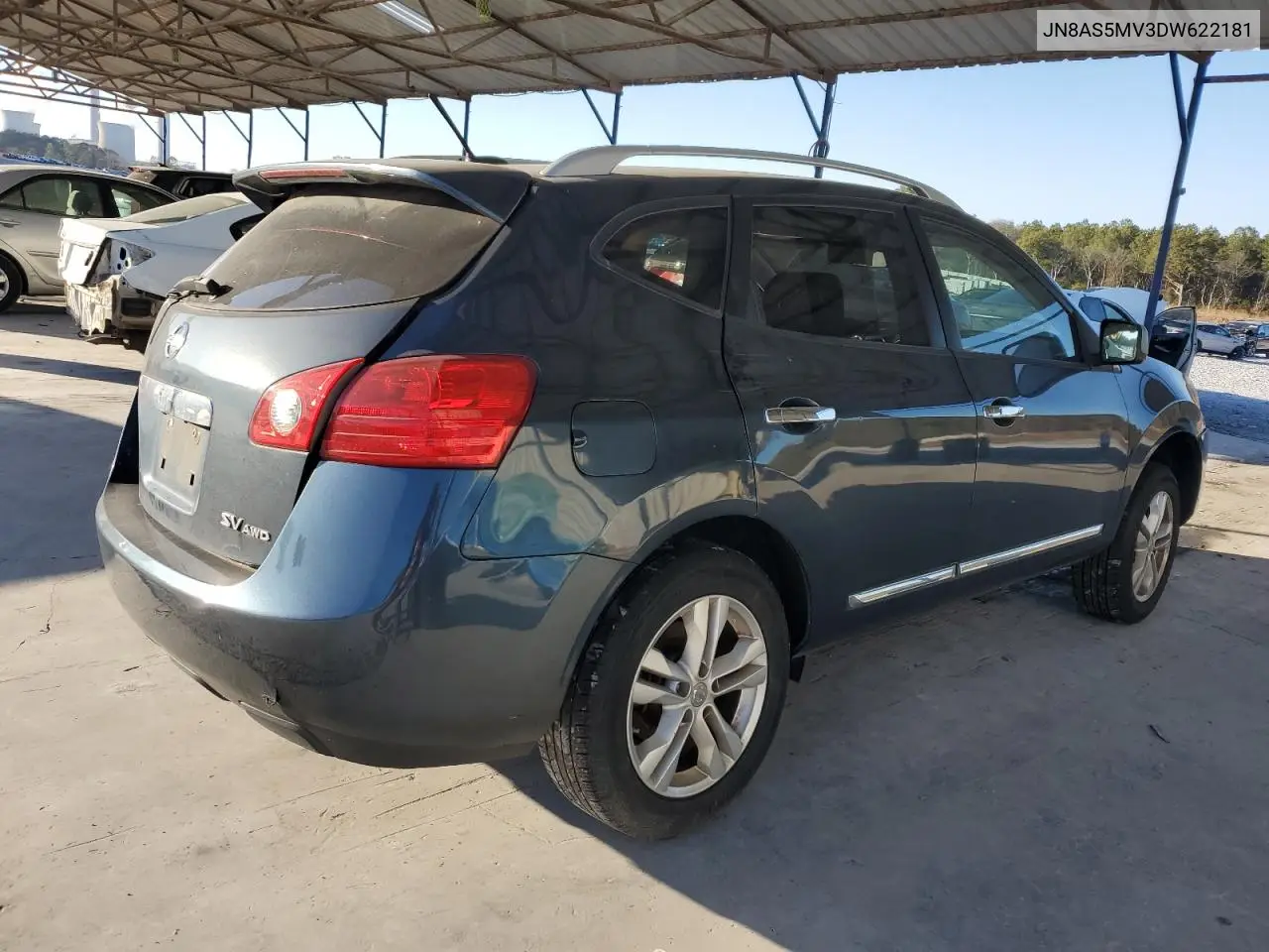 JN8AS5MV3DW622181 2013 Nissan Rogue S