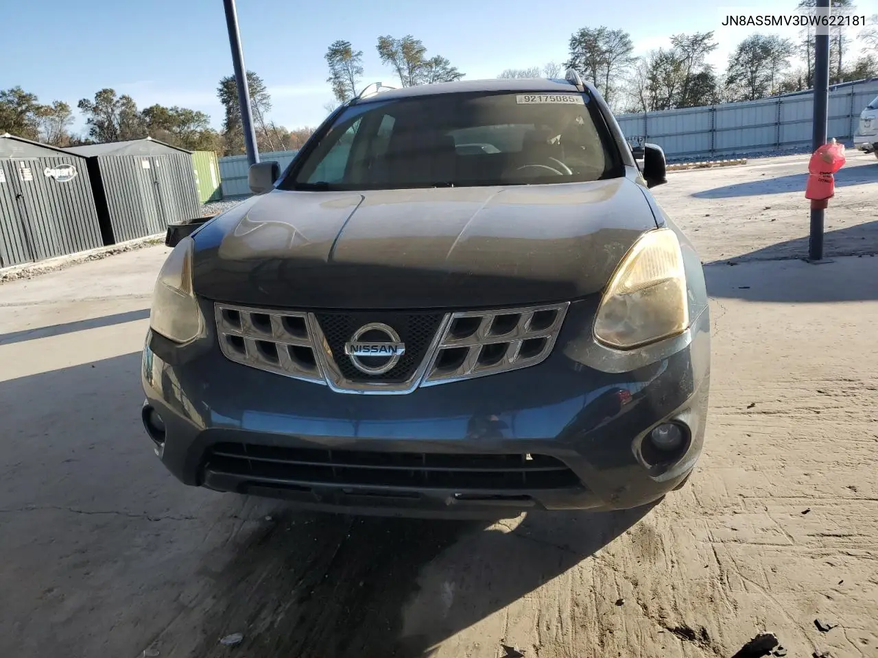 JN8AS5MV3DW622181 2013 Nissan Rogue S