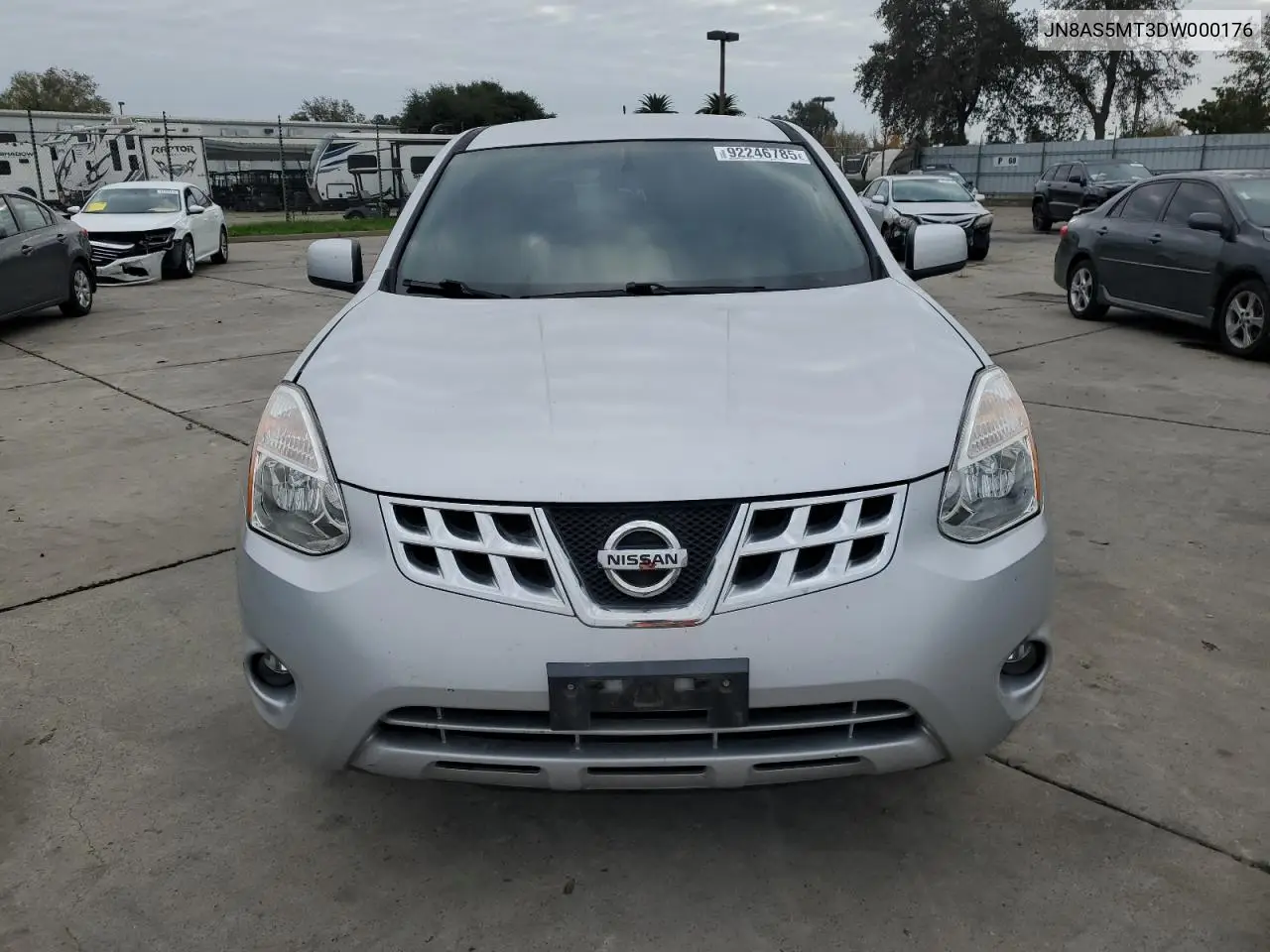 JN8AS5MT3DW000176 2013 Nissan Rogue S