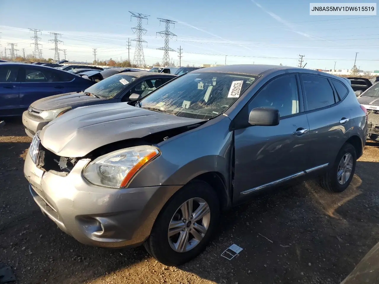 JN8AS5MV1DW615519 2013 Nissan Rogue S