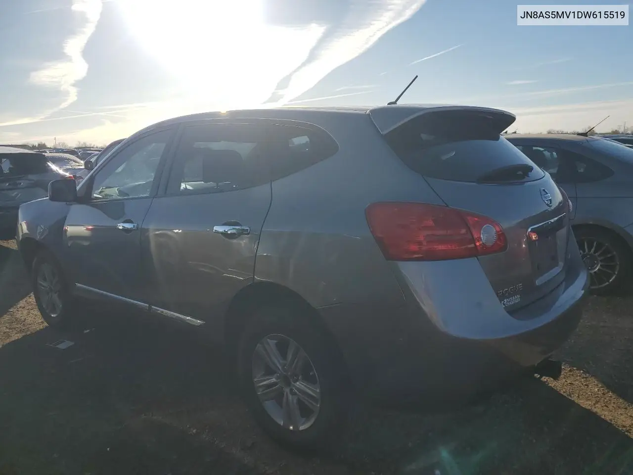 JN8AS5MV1DW615519 2013 Nissan Rogue S