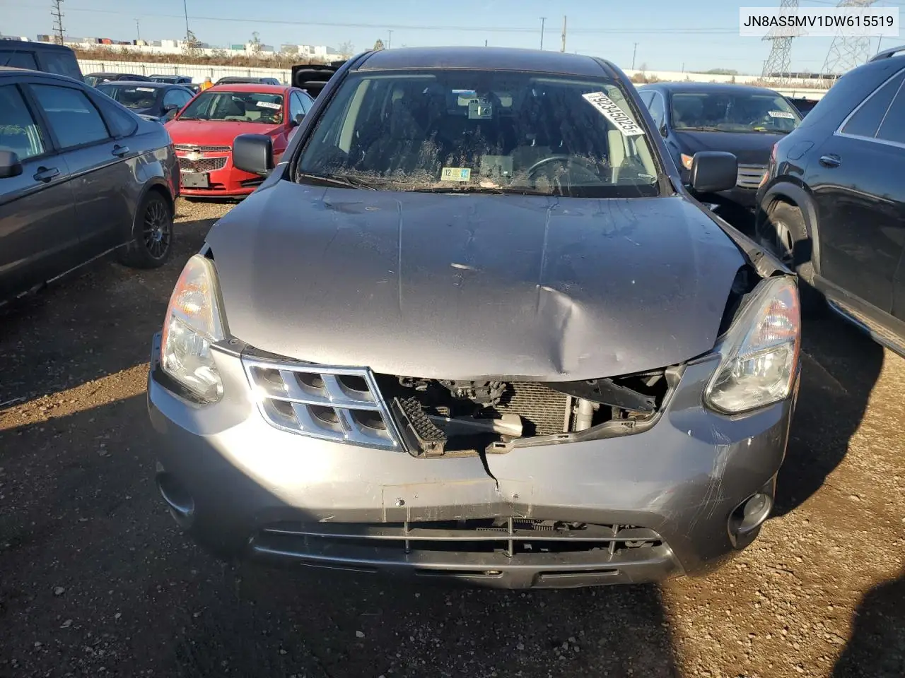 JN8AS5MV1DW615519 2013 Nissan Rogue S