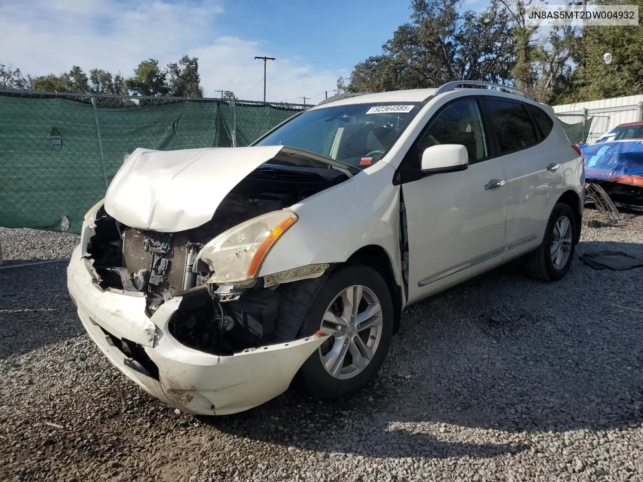 JN8AS5MT2DW004932 2013 Nissan Rogue S