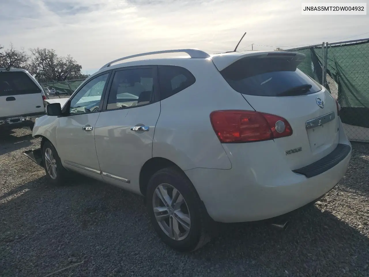 JN8AS5MT2DW004932 2013 Nissan Rogue S