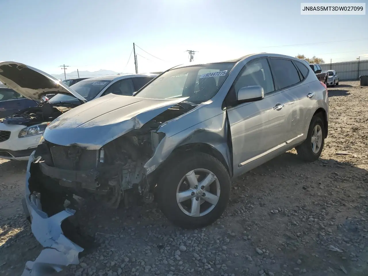 JN8AS5MT3DW027099 2013 Nissan Rogue S