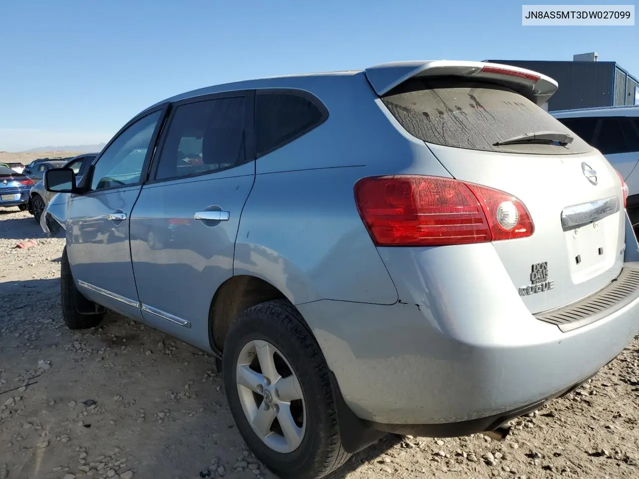 JN8AS5MT3DW027099 2013 Nissan Rogue S