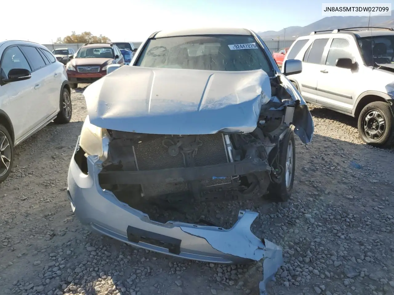 JN8AS5MT3DW027099 2013 Nissan Rogue S