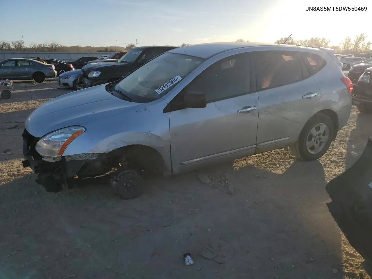 JN8AS5MT6DW550469 2013 Nissan Rogue S