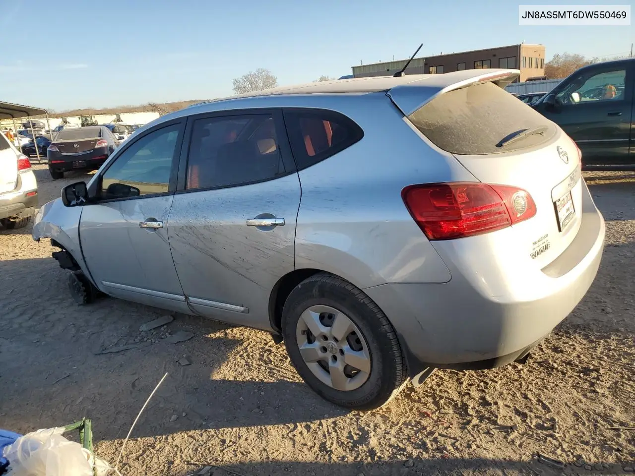 JN8AS5MT6DW550469 2013 Nissan Rogue S