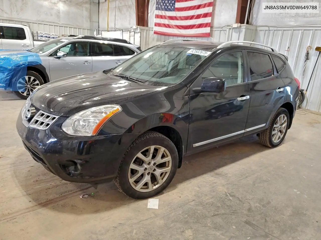 JN8AS5MV0DW649788 2013 Nissan Rogue S