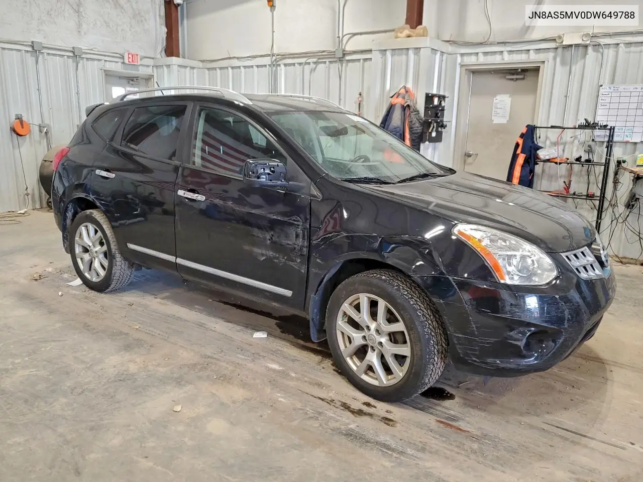 JN8AS5MV0DW649788 2013 Nissan Rogue S