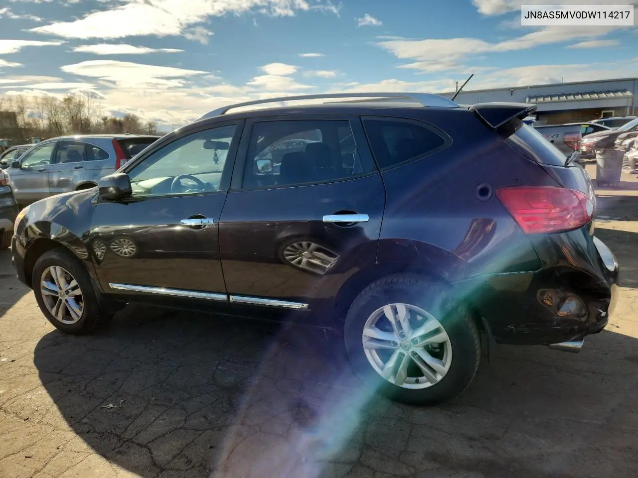 JN8AS5MV0DW114217 2013 Nissan Rogue S
