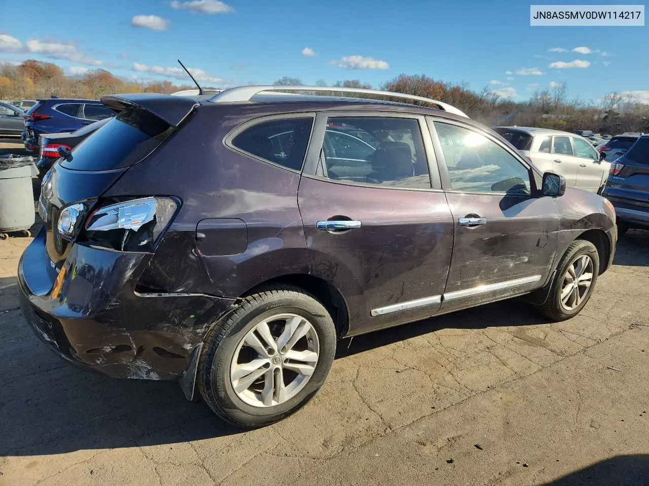 JN8AS5MV0DW114217 2013 Nissan Rogue S