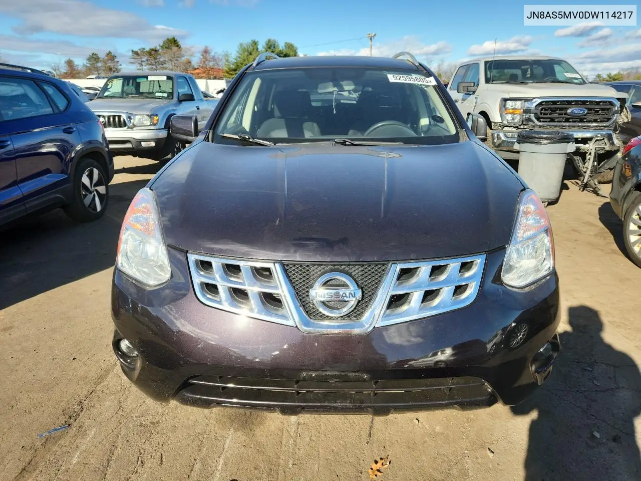 JN8AS5MV0DW114217 2013 Nissan Rogue S
