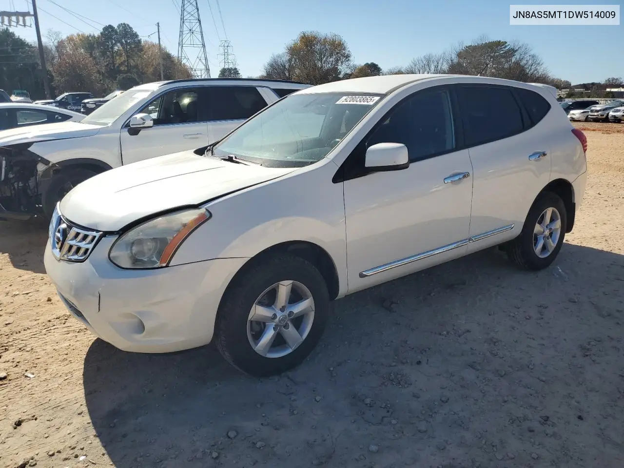 JN8AS5MT1DW514009 2013 Nissan Rogue S