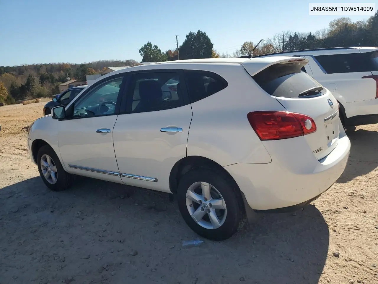 JN8AS5MT1DW514009 2013 Nissan Rogue S