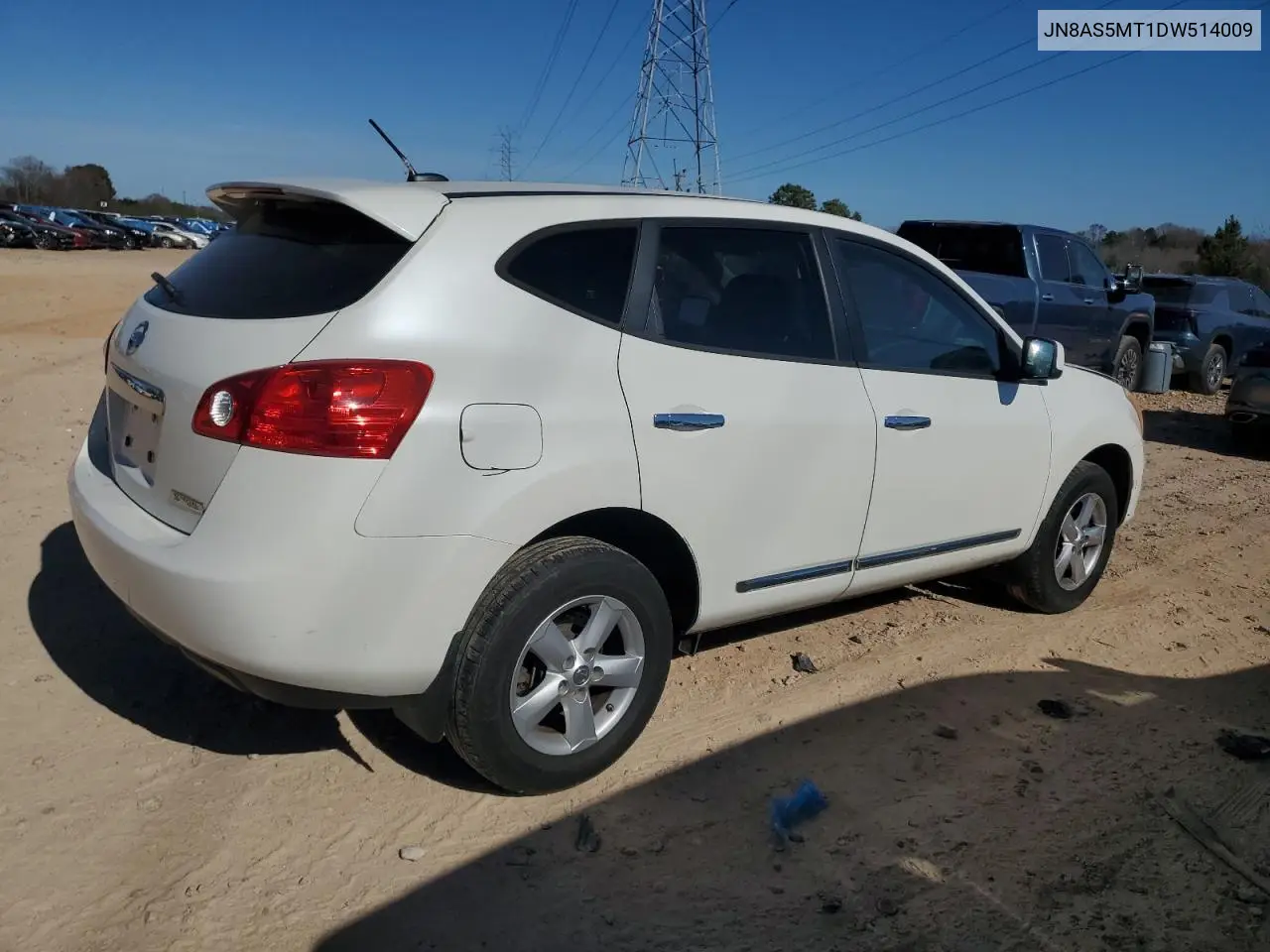 JN8AS5MT1DW514009 2013 Nissan Rogue S
