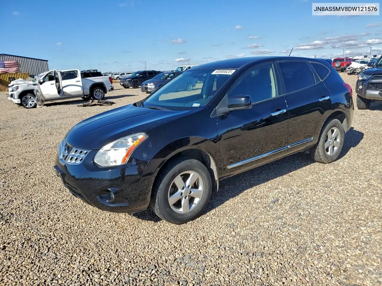 JN8AS5MV8DW121576 2013 Nissan Rogue S