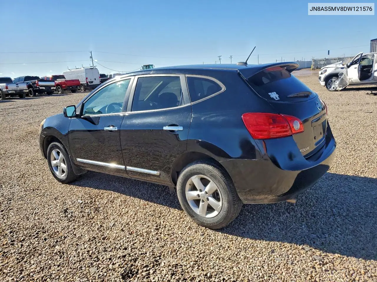JN8AS5MV8DW121576 2013 Nissan Rogue S