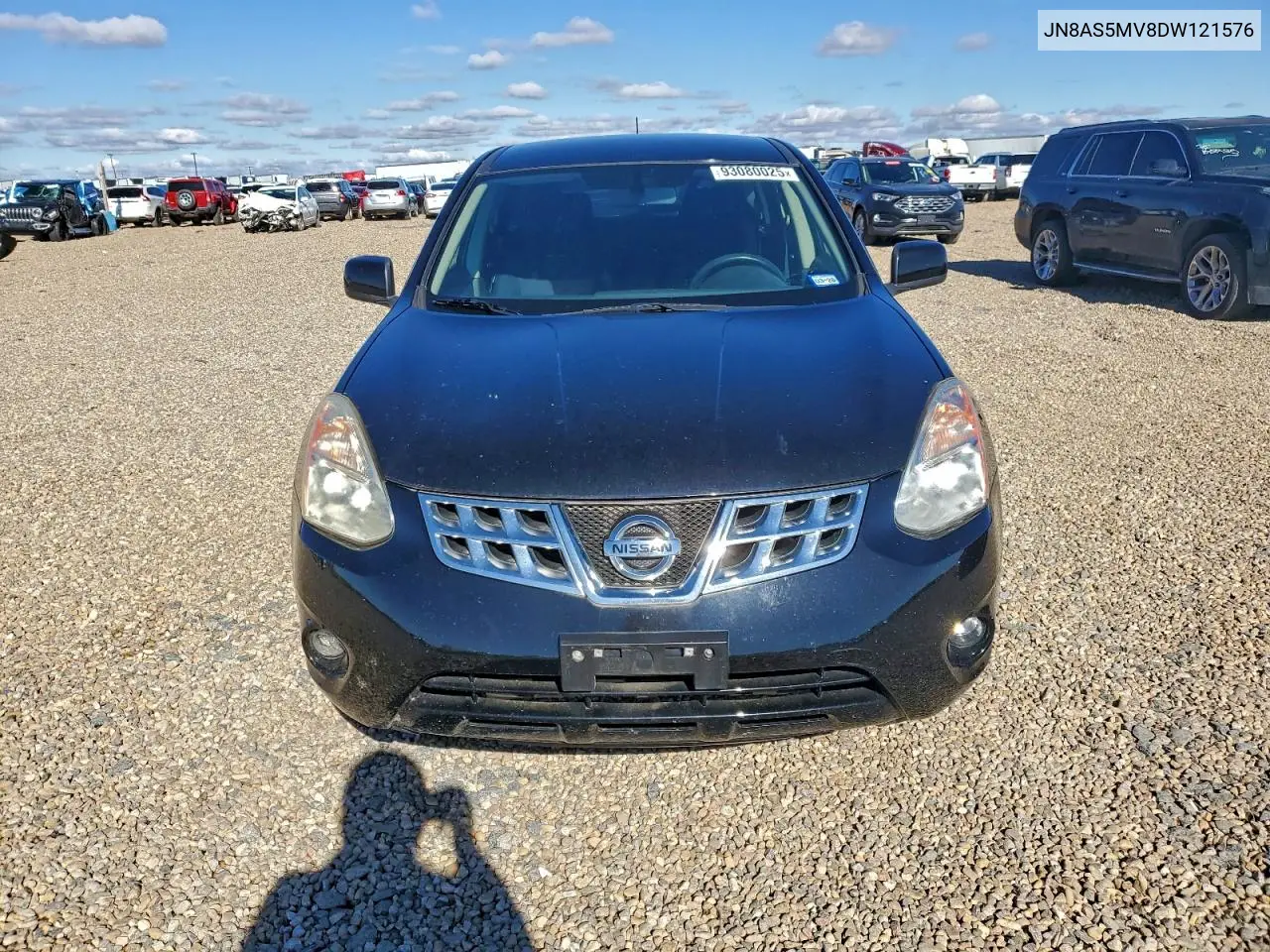 JN8AS5MV8DW121576 2013 Nissan Rogue S