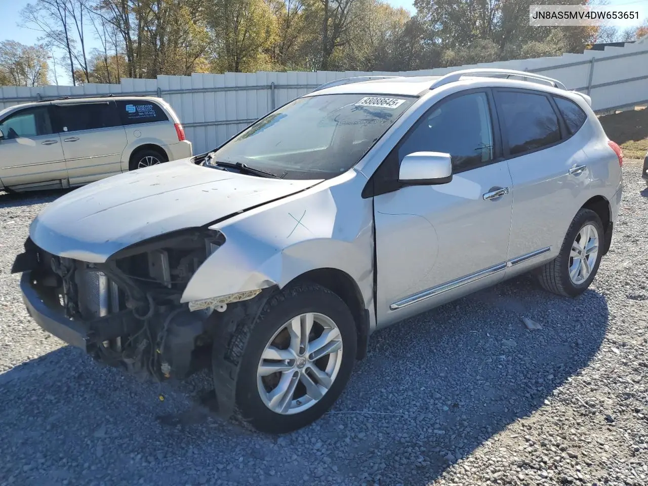 JN8AS5MV4DW653651 2013 Nissan Rogue S