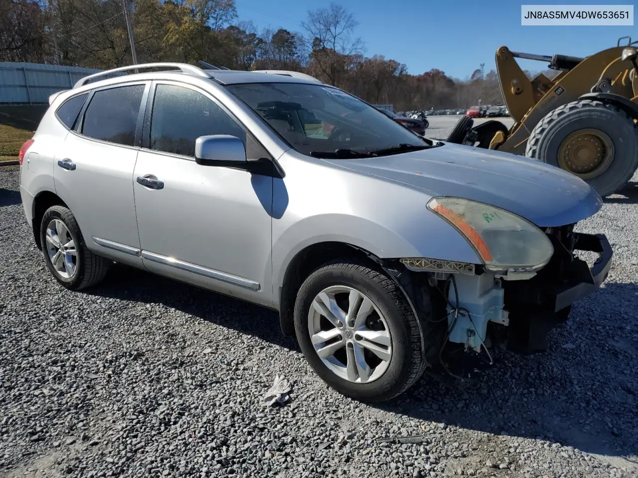 JN8AS5MV4DW653651 2013 Nissan Rogue S