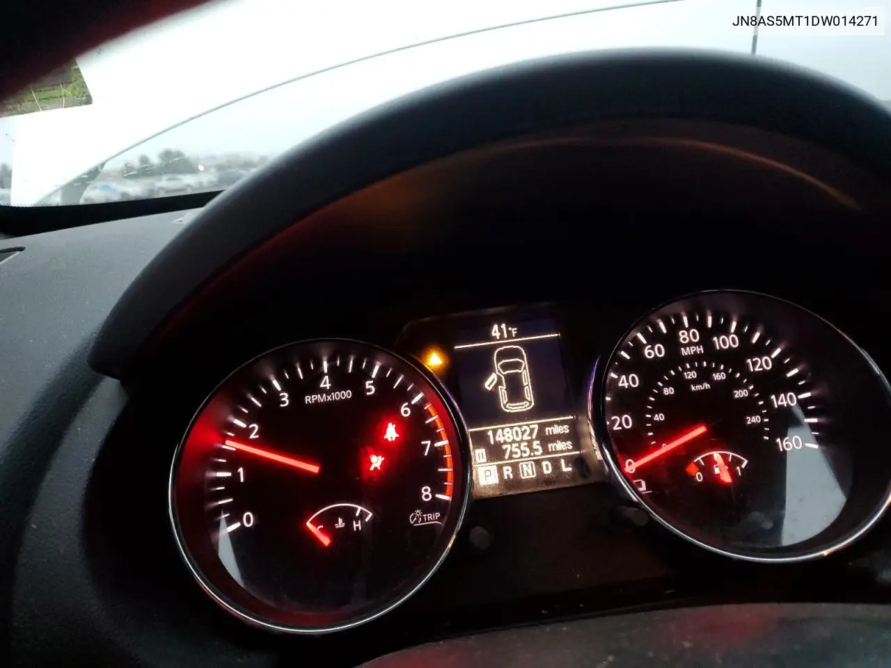JN8AS5MT1DW014271 2013 Nissan Rogue S