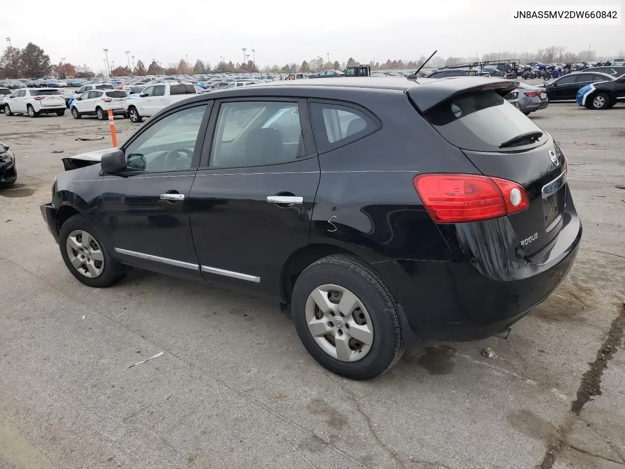 JN8AS5MV2DW660842 2013 Nissan Rogue S